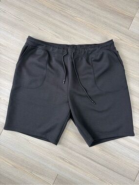 ZeroXposur Men's Black Athletic Jersey Shorts